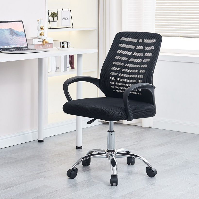 Ergonomic Mid Back Mesh Office Chair | OS - 2020