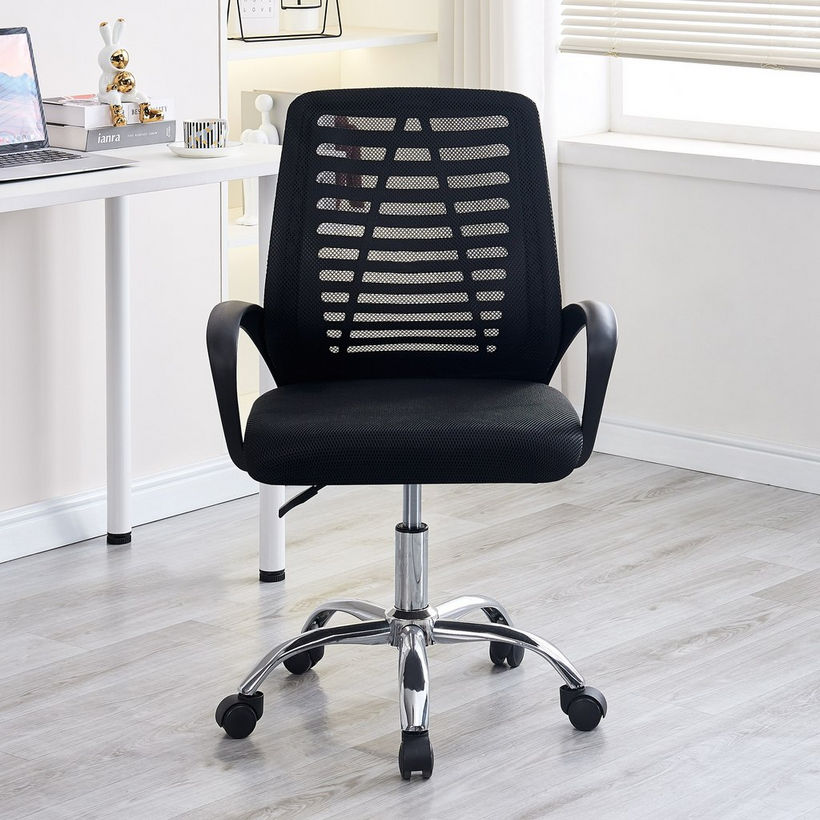 Ergonomic Mid Back Mesh Office Chair | OS - 2020