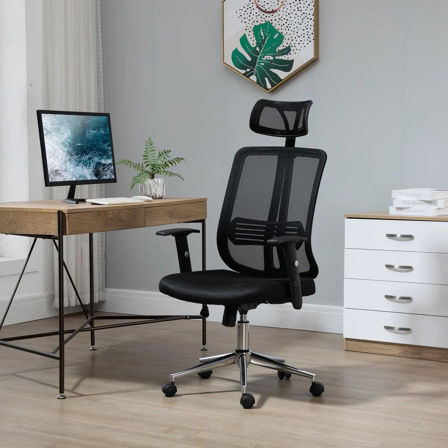 Mesh Back Adjustable Office Chair | OS - 04