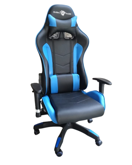 Gaming Chair - Blue & Black