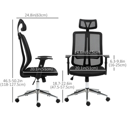 Mesh Back Adjustable Office Chair | OS - 04